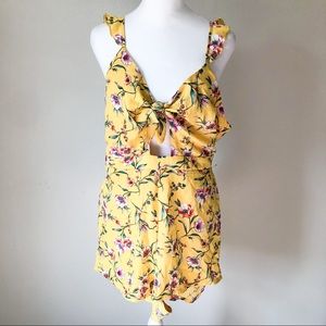 Timing floral romper size L